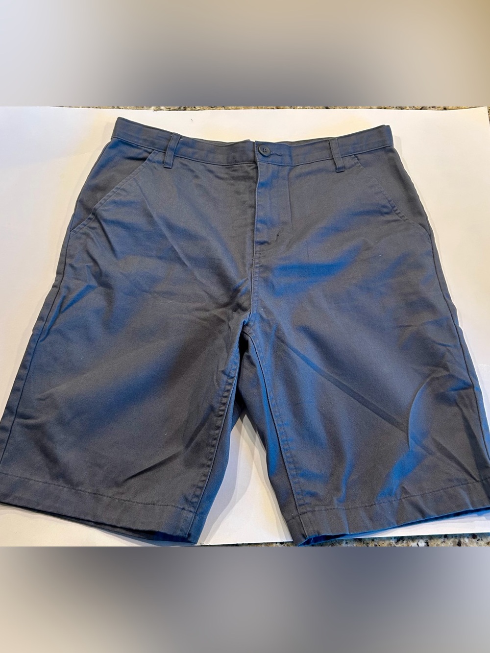 Old Navy Boys' Charcoal Chino Shorts, 14H